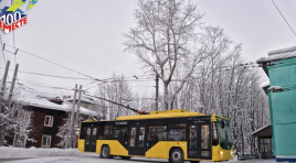 На дороги Мурманска вышли учебные троллейбусы