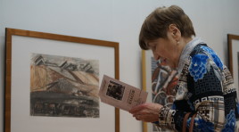 В Мурманске открылась выставка графики Бориса Власова