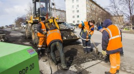 В Коле обновили дорожное покрытие на пяти улицах