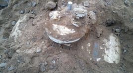 В Североморске обнаружено захоронение взрывчатки