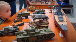 Танки в миниатюре показали северянам