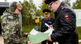 Силовики соревнуются в меткости