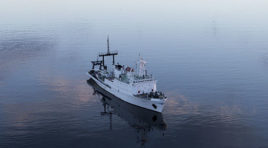 Гидрографы Северного флота открыли остров возле ледника Чаева