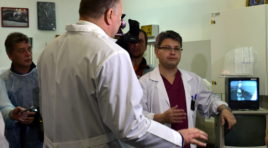 Полпред Цуканов осмотрел больницу и онкодиспансер в Мурманске