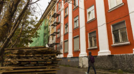 В Мурманске на зиму прекратили капремонт исторических домов
