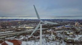 На Терском берегу вышли из строя ветряки