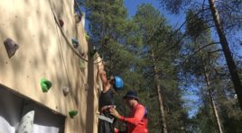 В Полярных Зорях провели занятия по треккингу и активному отдыху на воде