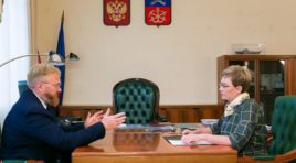 М. Ковтун встретилась с депутатом Госдумы Виталием Милоновым