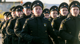 В Мурманской области прошло посвящение в нахимовцы