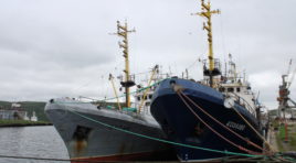 Таможенники и полиция досматривали траулер в рыбном порту 9 часов