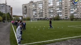 На территории Кадетской школы новый стадион