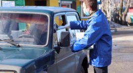 В Мурманской области организована раздача населению защитных масок