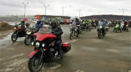 В Мурманске байкеры открыли мотосезон
