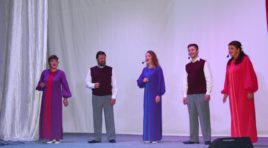 Мурманские коллективы поздравили Мончегорск концертом